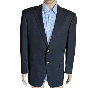 ERMENEGILDO ZEGNA NAVY BLUE "ROMA" FIT "MULTISEASON" SPORTCOAT/BLAZER